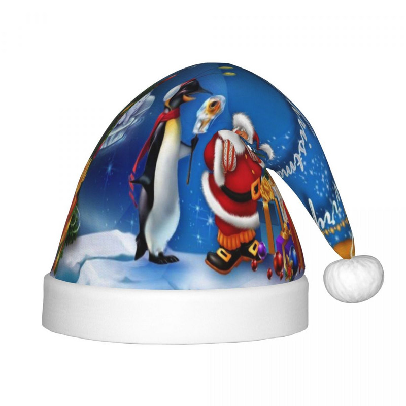 Sretan Božić 18 Božićna kapa za djecu Candy Vintage Sretna Nova godina Djed Mraz kape za djecu