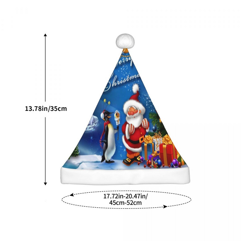 Sretan Božić 18 Božićna kapa za djecu Candy Vintage Sretna Nova godina Djed Mraz kape za djecu