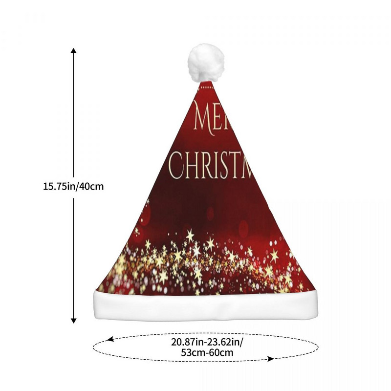 Sretan Božić 8 božićnih šešira Candy Home Moderan božićno-novogodišnji ukrasi