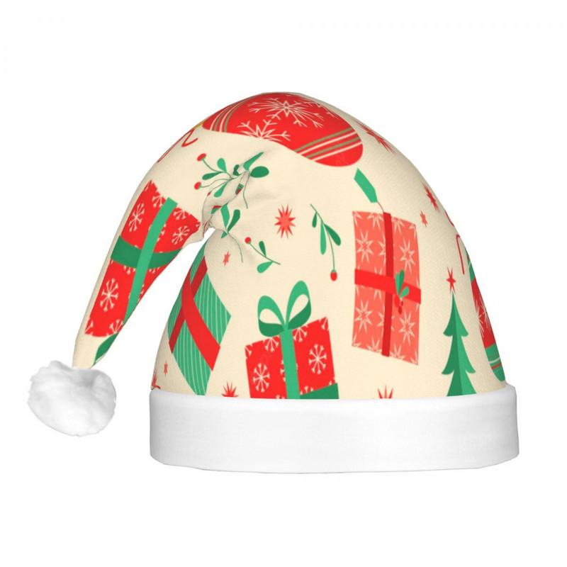 Jõulumuster 18 jõulumütsid Candy Decor Plush jõulude uusaasta kingitused