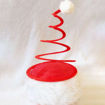 Υψηλής ποιότητας Ανοιξιάτικα Χριστούγεννα Χριστουγεννιάτικα μαλακό καπέλο Άγιου Βασίλη Κόκκινο κοντό βελούδινο καπέλο Χαρούμενα Χριστούγεννα ντεκόρ Δώρο Ευτυχισμένο το Νέο Έτος 2023