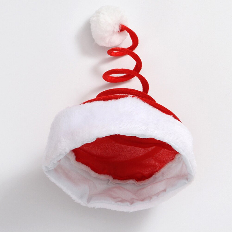 Υψηλής ποιότητας Ανοιξιάτικα Χριστούγεννα Χριστουγεννιάτικα μαλακό καπέλο Άγιου Βασίλη Κόκκινο κοντό βελούδινο καπέλο Χαρούμενα Χριστούγεννα ντεκόρ Δώρο Ευτυχισμένο το Νέο Έτος 2023