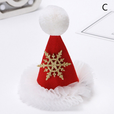 Božićne kopče za kosu od rogova Ukosnice za jelenje uho Trake za glavu za božićne zabave Festivalski pribor touca noel dekoracija 2022.