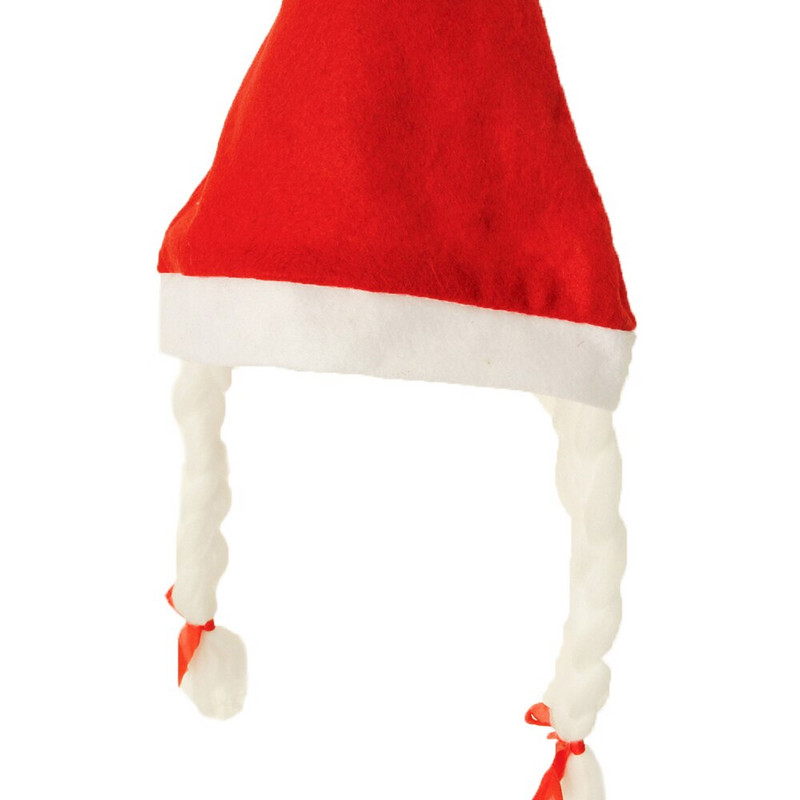 Pălărie de Crăciun Țesături nețesute cu împletitură Pălărie amuzantă de Crăciun Pălărie de Crăciun Copii Adulti Pălărie de Crăciun Decor de Crăciun