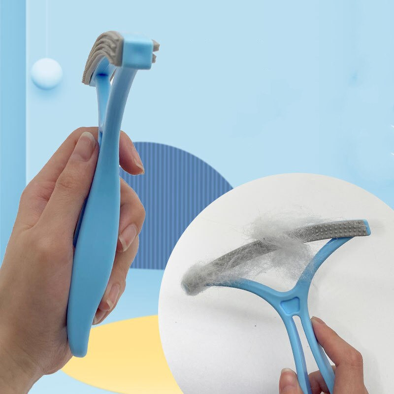 Čarobni dvostrani silikonski skidač dlaka za kućne ljubimce Skidač dlačica Čisti alat Brijač Čistač džempera Brijač za odjeću Strugač za tepihe