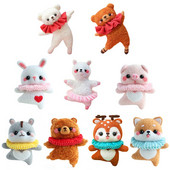 Paket materijala za filcanje vune Nonvor Serija za balet sa životinjama Komplet za ručno filcanje iglom za komplet materijala za filcanje za igle Početni DIY komplet