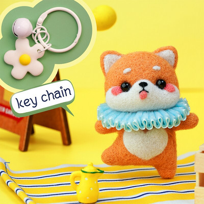 Paket materijala za filcanje vune Nonvor Serija za balet sa životinjama Komplet za ručno filcanje iglom za komplet materijala za filcanje za igle Početni DIY komplet