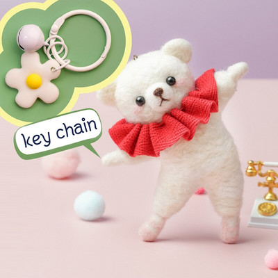 Paket materijala za filcanje vune Nonvor Serija za balet sa životinjama Komplet za ručno filcanje iglom za komplet materijala za filcanje za igle Početni DIY komplet