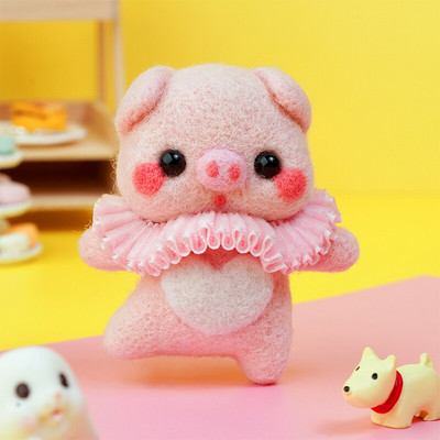 Paket materijala za filcanje vune Nonvor Serija za balet sa životinjama Komplet za ručno filcanje iglom za komplet materijala za filcanje za igle Početni DIY komplet