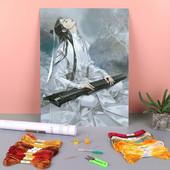 Meian Mo Dao Zu Shi 11/14CT puuvillane niit trükitud lõuend ristpistes tikkimiskomplektid DIY näputöö Käsitöö Kodukaunistus