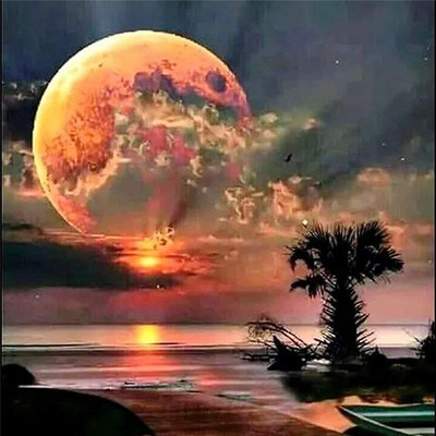 Gamta margintas audinys 11CT kryžminio dygsnio rinkinys „pasidaryk pats“ siuvinėjimas DMC siūlai Rankdarbiai Rankų darbas Rankų darbo amatų didmeninė prekyba