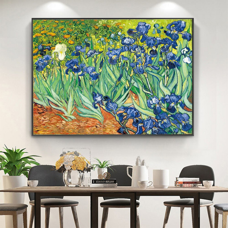 Pejzaž Van Gogh DIY Vez 11CT Kompleti za vezenje križićem Set za ručni rad Pamučni konac Printed Canvas Home Design