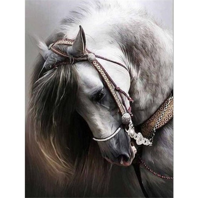 Animal Horse DIY Ebroidery 11CT Cross Stitch Kit Kedlework Craft Set Βαμβακερή κλωστή τυπωμένη καμβάς διακόσμηση σπιτιού Hot Sell