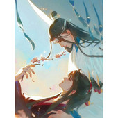 Mo Dao Zu Shi DIY setovi za vezenje križićima 11CT Kompleti za ručni rad Set od pamučnog konca otisnutog platna Ukrasi za dom na veliko