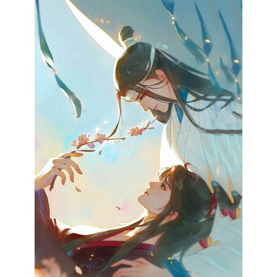 Mo Dao Zu Shi DIY setovi za vezenje križićima 11CT Kompleti za ručni rad Set od pamučnog konca otisnutog platna Ukrasi za dom na veliko