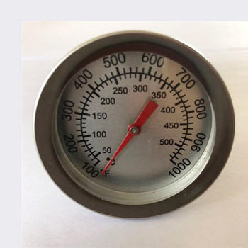 50-500 Κελσίου Μπάρμπεκιου μπάρμπεκιου από ανοξείδωτο χάλυβα Θερμόμετρο ψησταριά καπνιστή Θερμόμετρο Μετρητής θερμοκρασίας Θερμόμετρο φούρνου