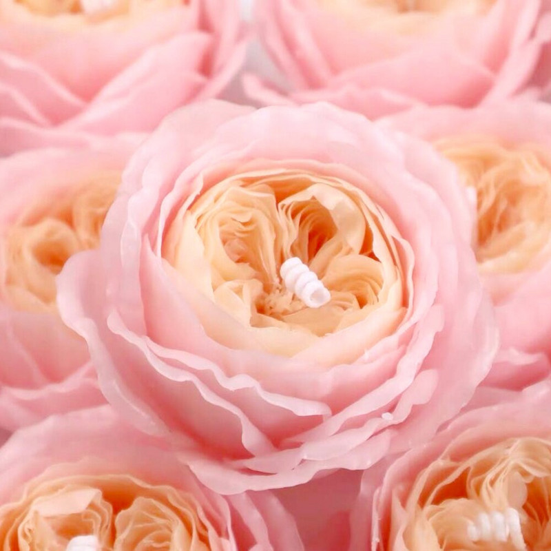 Austin Rose Candle Mould Silicone Fondant Craft Craft Εργαλείο ψησίματος σοκολάτας Αρωματικό κερί σαπούνι καλούπια τσιμέντου διακοσμητικά σπιτιού