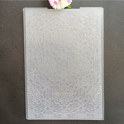 Mjehurići i uzorci za utiskivanje Mapa Prozirne plastične ploče Dizajn za DIY papirnate ukrasne kartice Scrapbooking 12X15CM