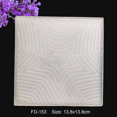 Mjehurići i uzorci za utiskivanje Mapa Prozirne plastične ploče Dizajn za DIY papirnate ukrasne kartice Scrapbooking 12X15CM