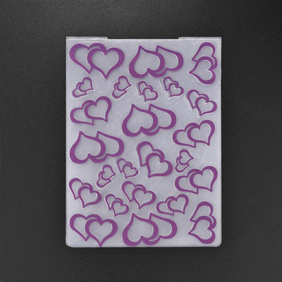 NAUJAS 2022 m. reljefinis aplankas Skaidrių plastikinių plokščių dizainas, skirtas „pasidaryk pats“ popierinių kortelių dekoravimui Reljefinis pjovimo štampai „Scrapbooking“