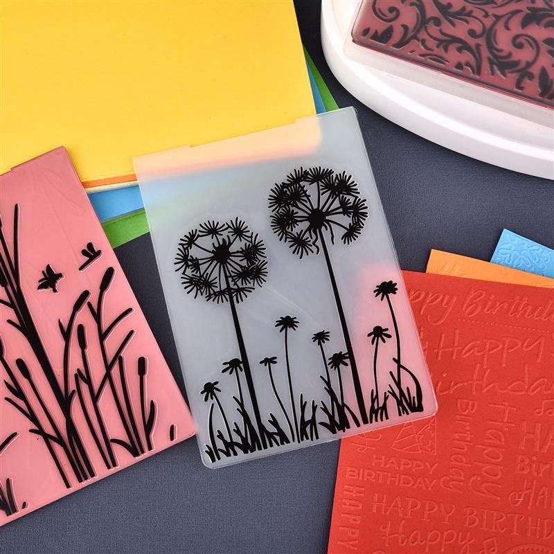 NAUJAS 2022 m. reljefinis aplankas Skaidrių plastikinių plokščių dizainas, skirtas „pasidaryk pats“ popierinių kortelių dekoravimui Reljefinis pjovimo štampai „Scrapbooking“