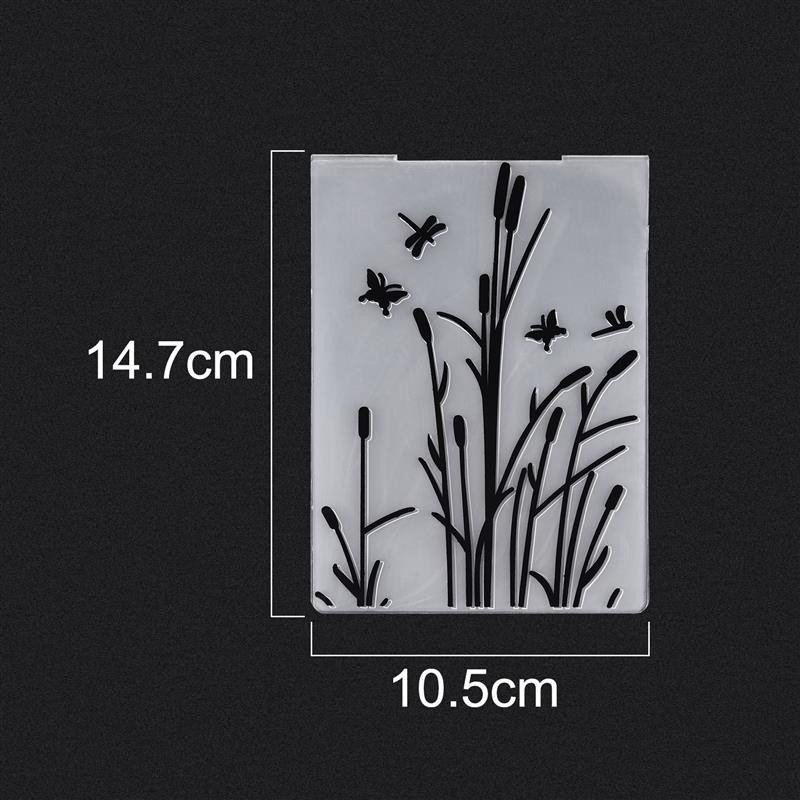 NAUJAS 2022 m. reljefinis aplankas Skaidrių plastikinių plokščių dizainas, skirtas „pasidaryk pats“ popierinių kortelių dekoravimui Reljefinis pjovimo štampai „Scrapbooking“