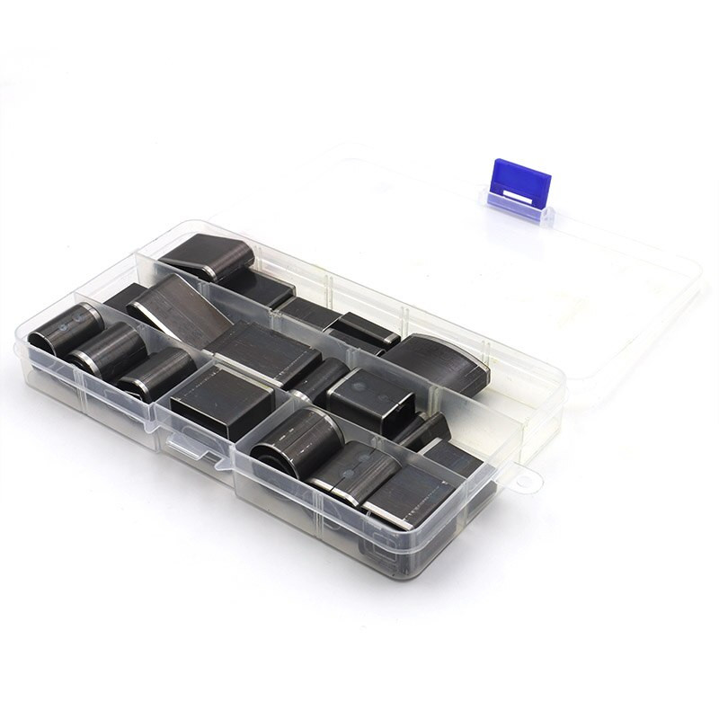 24-55 bucăți/set Piele Hollow Cutter Cutter Seturi de perforare Metal Hole Cutter Poansone Handmade Piele Artizanat Instrument DIY pentru Toc pentru telefon