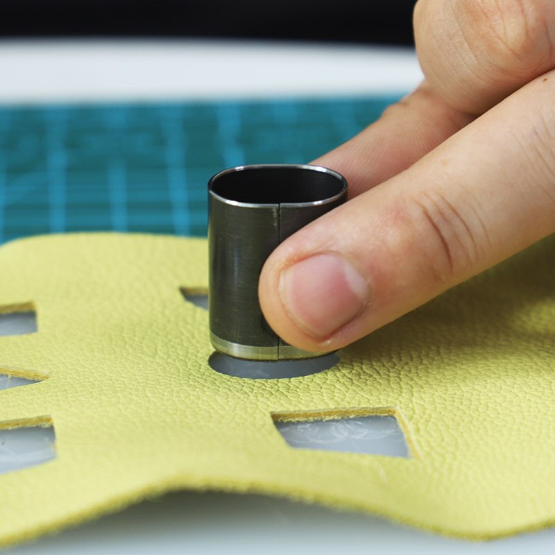 24-55 bucăți/set Piele Hollow Cutter Cutter Seturi de perforare Metal Hole Cutter Poansone Handmade Piele Artizanat Instrument DIY pentru Toc pentru telefon