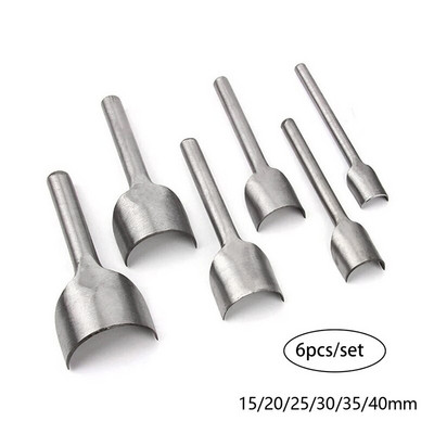 LMDZ 3–50 mm poolümmargune nahast lõikur DIY nahast veisenahast käsitöötööriistad rihmaotsa stantsi jaoks rahakoti rihma rihma nahast tööriistad