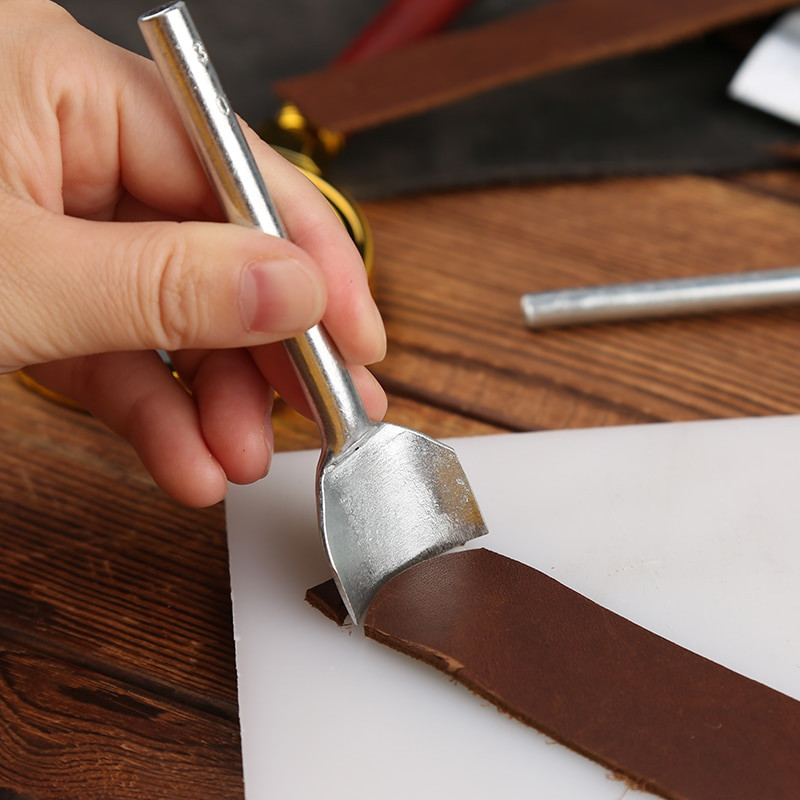 LMDZ 3–50 mm poolümmargune nahast lõikur DIY nahast veisenahast käsitöötööriistad rihmaotsa stantsi jaoks rahakoti rihma rihma nahast tööriistad