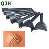 DIY Δερμάτινο V Punch Punch, Δερμάτινο Craft Punch Tool σε σχήμα V, Επεξεργαστής ουράς ζώνης κοπής ουράς ζώνης
