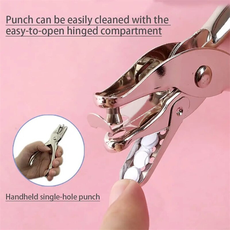 Universalus 6 mm namų rankinio dirželio siuvimo reikmenys Odinės laikrodžio juostos diržo įrankis Popieriaus perforavimo replės skylių perforavimo įrankis