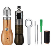 Šilo za šivanje kože Komplet konaca Ručni šivaći stroj Speedy Stitcher Leather Craft Šivanje Postolar Alat za popravak platna