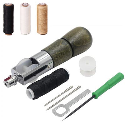 Šilo za šivanje kože Komplet konaca Ručni šivaći stroj Speedy Stitcher Leather Craft Šivanje Postolar Alat za popravak platna