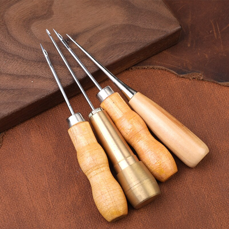 Σετ εργαλείων ραπτικής KAOBUY Μεγάλο κερωμένο νήμα Δερμάτινο σουβλί ραπτικής για DIY Δερμάτινα Παπούτσια Παπούτσια Τσάντες Επισκευή ραφής