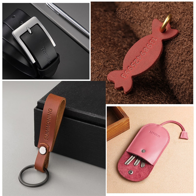 Metalo štampavimo rinkinys PunchTool Skaičių Raidė Abėcėlė Antspaudai Įrankiai Sidabrinis metalo odos logotipo antspaudų rinkinys