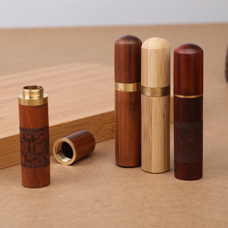 LMDZ õmblusnõelad puidust karbi konteineri hoidja pudeli konteineri nõela pudeli sandlipuust nõelahoidja näputöö meisterdamise tööriist