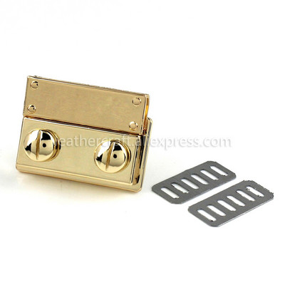 1x Metal Fashion Push Lock Închidere Limbă Blocare Piele Artizanat Femei Geantă Poșetă Geanta de mână Geanta de umăr Închidere Accesorii DIY