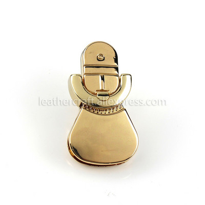 1x Geantă metalică Închizătoare de blocare cu limbă Închidere cu apăsare Închidere Catarame de prindere Artizanat din piele Geantă pentru femei Poșetă Accesorii 1-15/16"