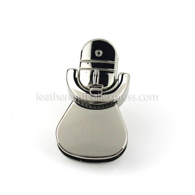 1x Geantă metalică Închizătoare de blocare cu limbă Închidere cu apăsare Închidere Catarame de prindere Artizanat din piele Geantă pentru femei Poșetă Accesorii 1-15/16"