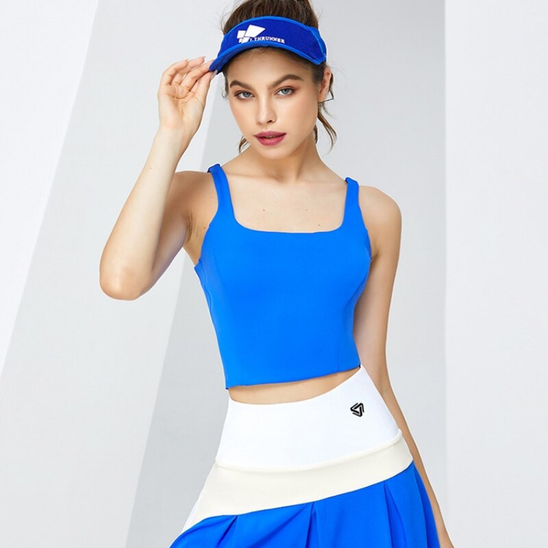 Υψηλής ποιότητας αθλητικό σουτιέν Σέξι στηθόδεσμο γιόγκα πλάτης σταυρός Crop μπλούζες Γυναικείες σουτιέν προπόνησης γιόγκα Push Up Αντικραδασμικά σουτιέν γυμναστικής