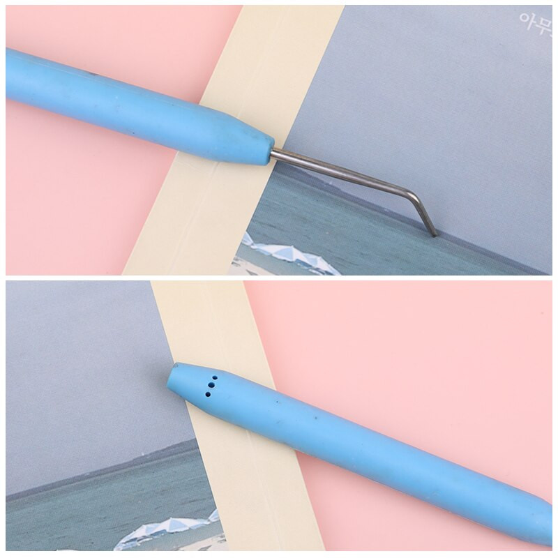 Set de cârlige pentru tricotat Nonvor Loom 6 buc. Cârlig pentru țesut de tricotat cu 6 buc. Ace de tricotat din plastic Kit de cârlige pentru ace de croșetat Culoare aleatorie