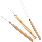 Nonvor heklana kuka perika set igala za heklanje kosa pletena igla tepisi izrada alata za popravak mikro pletenica alati alati za šivanje