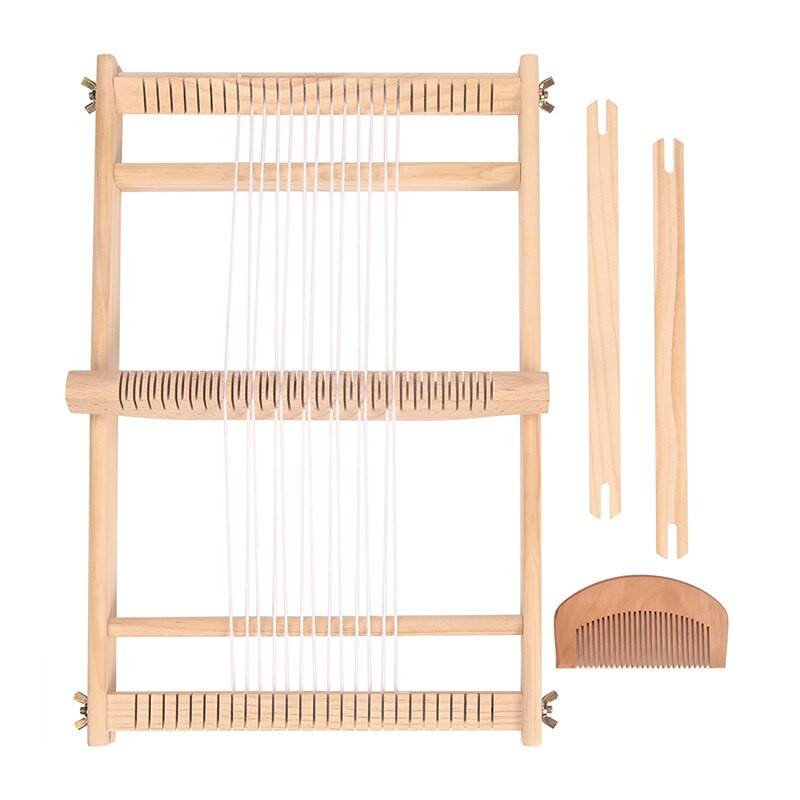 DIY Loom Creative Pieaugušo vilnas adīšanas mašīna Bērnu ar rokām darināta diy izgatavošana Vilnas piekarināmā gobelēna dzijas adīšanas rīks