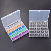 Set kutija za špulice, kutija za pohranu pribora za alate za šivanje, kutija za organiziranje špulica, špule, špule, pribor za šivanje