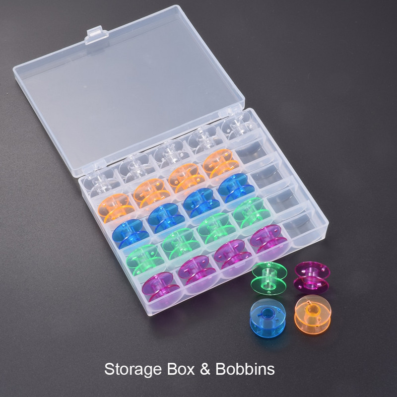 Set kutija za špulice, kutija za pohranu pribora za alate za šivanje, kutija za organiziranje špulica, špule, špule, pribor za šivanje