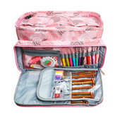 2022 Nou geantă portabilă de depozitare din lână de mare capacitate, geantă de croșetat diy, unealtă de tricotat, geantă de tote, cutie de depozitare pentru accesorii pentru instrumente de cusut