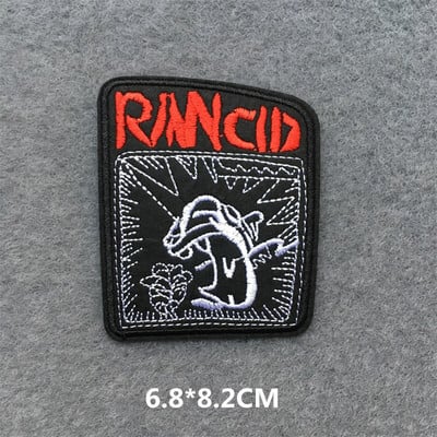 MUUSIKABAND Tikitud plaastrid riietel Kleebised isetegemine triikimine aplikatsioonid rõivaste plaastrid jakk Teksad kivitriibud