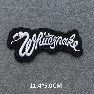 MUUSIKABAND Tikitud plaastrid riietel Kleebised isetegemine triikimine aplikatsioonid rõivaste plaastrid jakk Teksad kivitriibud