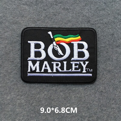 MUUSIKABAND Tikitud plaastrid riietel Kleebised isetegemine triikimine aplikatsioonid rõivaste plaastrid jakk Teksad kivitriibud